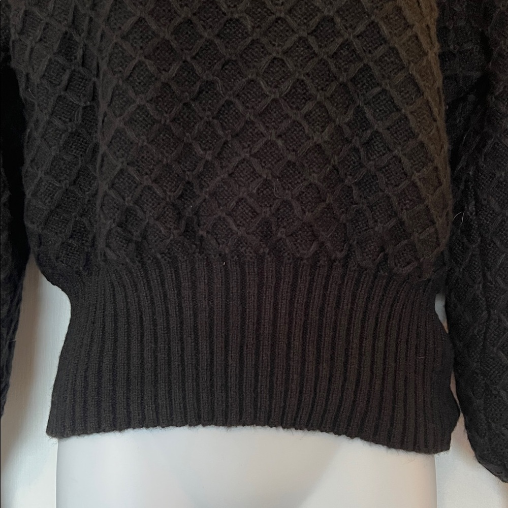 Banded hem sweater - Picture 3 of 6